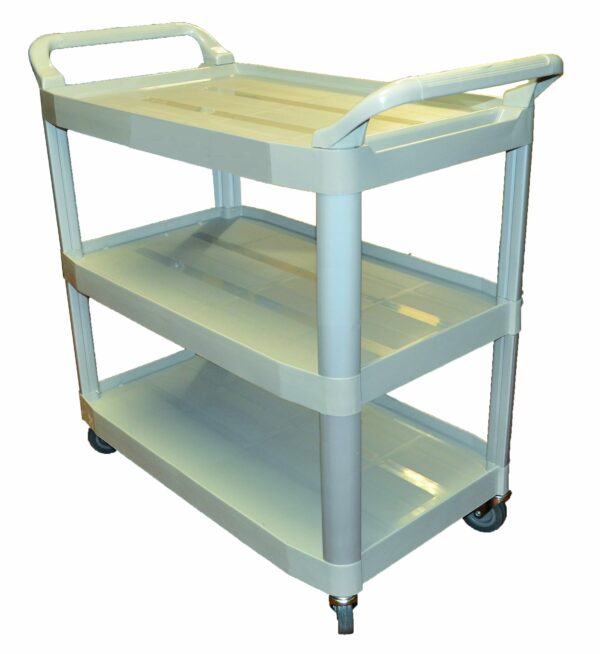 UTILITY CARTS WHITE-SYDNEYCLEANINGSUPPLIES