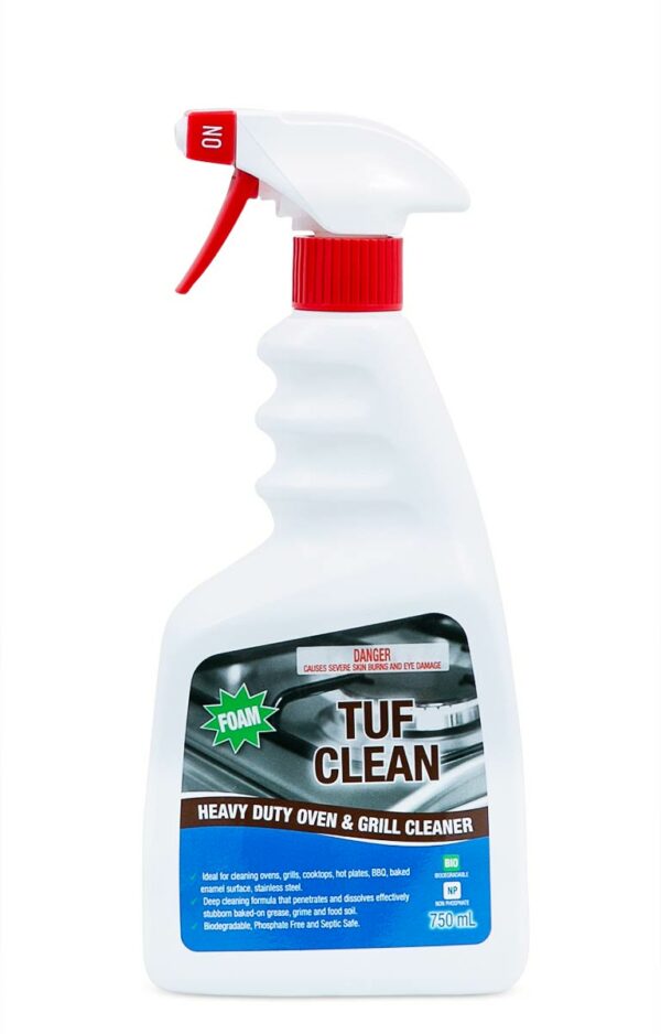 TUF CLEAN HEAVY DUTY OVEN & GRILL CLEANER (750ML)