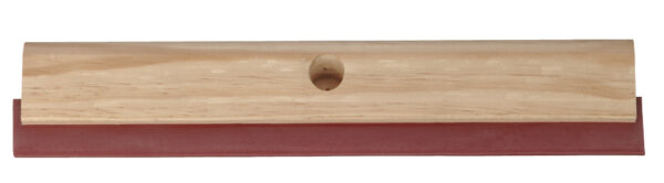 RED RUBBER WOODEN BACK SQUEEGEE-SYDNEYCLEANINGSUPPLIES
