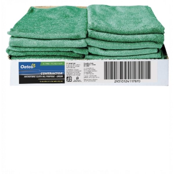 CONTRACTOR MICROFIBRE ALL PURPOSE CLOTHS (20PACK)-SYDNEYCLEANINGSUPPLIES