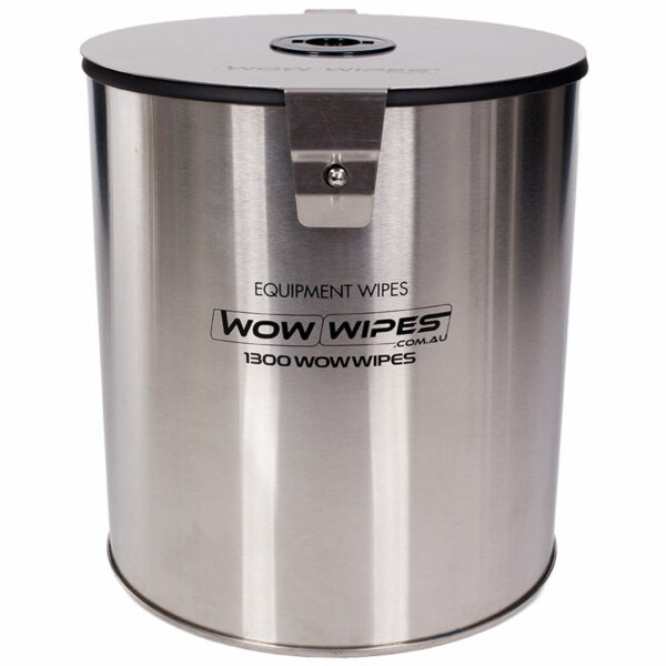 GYM WIPES DISPENSER - WALL MOUNTED STAINLESS STEEL/SYDNEYCLEANINGSUPPLIES
