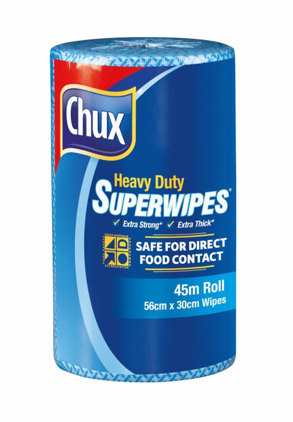 CHUX® SUPERWIPES® HEAVY DUTY ROLL 45m- SYDNEY CLEANING SUPPLIES