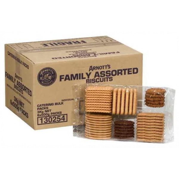 BISCUITS FAMILY ASSORTED BULK 3KG-SYDNEYCLEANINGSUPPLIES