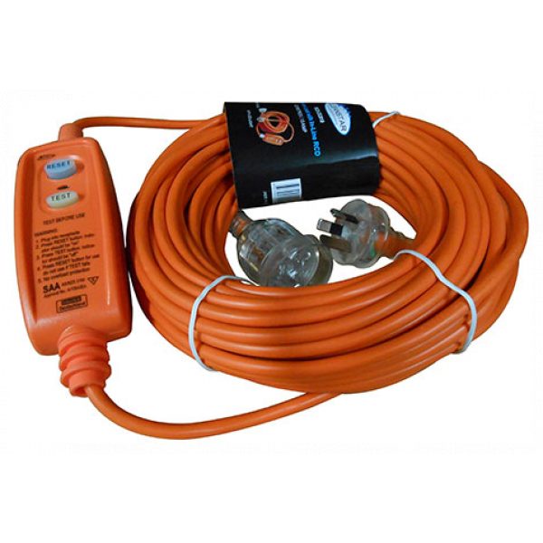 EXTENSION LEAD 20m WITH IN-LINE RCD-SYDNEYCLEANINGSUPPLIES