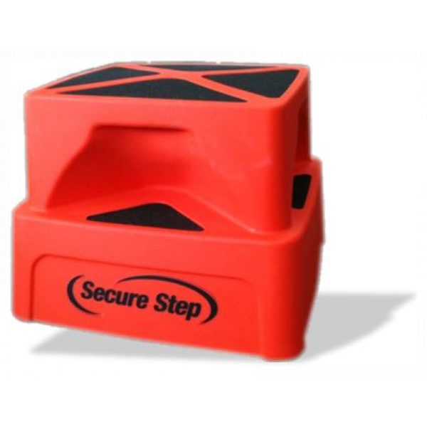 SAFETY STEP WITH BUFFERS ORANGE-SYDNEYCLEANINGSUPPLIES