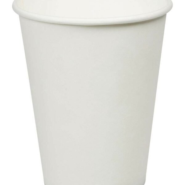 COFFEE CUPS-SINGLE WALL (WHITE)-SYDNEYCLEANINGSUPPLIES